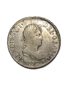 FERNANDO VII - 2 Reales 1812 Cádiz