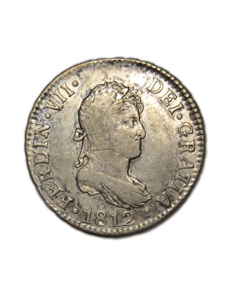 FERNANDO VII - 2 Reales 1812 Cádiz
