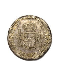 FERNANDO VII - 1 Real 1810 Popayan 2