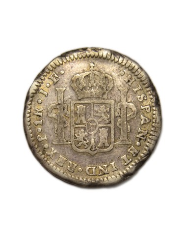 FERNANDO VII - 1 Real 1810 Popayan