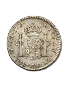 FERNANDO VII - 1 Real 1815 Lima 2