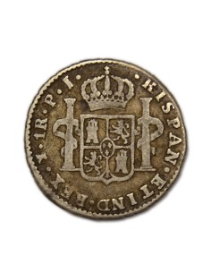 FERNANDO VII - 1 Real 1824 Potosí 2