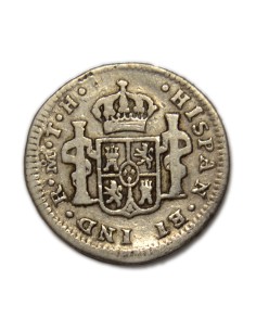 FERNANDO VII - 1/2 Real 1810 México 2