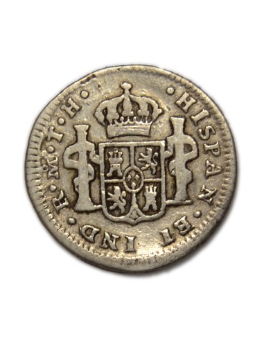 FERNANDO VII - 1/2 Real 1810 México