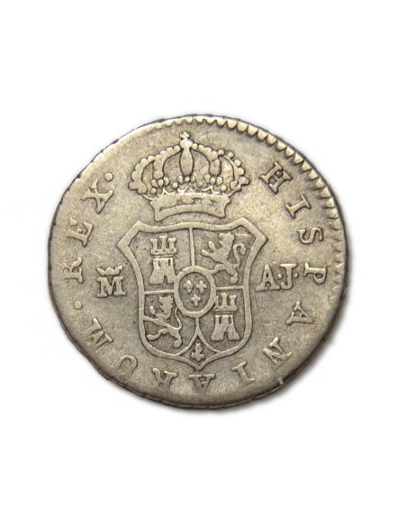 FERNANDO VII - 1/2 Real 1833 Madrid