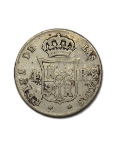 ISABEL II - 4 reales 1852 Madrid 2