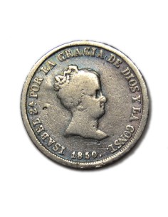ISABEL II - 2 reales 1850 Sevilla