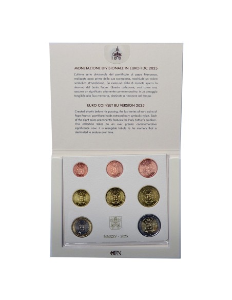 VATICANO -  EUROSET VATICANO 2025