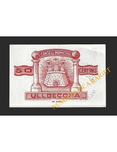 ULLDECONA (Tarragona) - 50 cèntims 1937 2