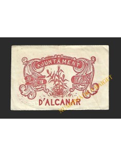 ALCANAR (Tarragona) - 25 cèntims 1937 2