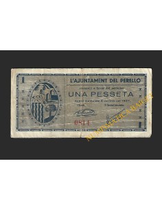 PERELLO, EL (Tarragona) - 1 pesseta 1937