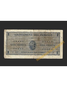 PERELLO, EL (Tarragona) - 1 pesseta 1937 2