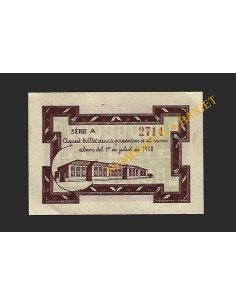 AMETLLA DE MAR, LA (Tarragona) - 1 pesseta 1937 2