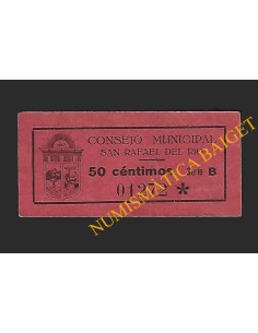 SAN RAFAEL DEL RIO (Castellón) - 50 céntimos
