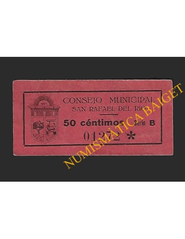 SAN RAFAEL DEL RIO (Castellón) - 50 céntimos