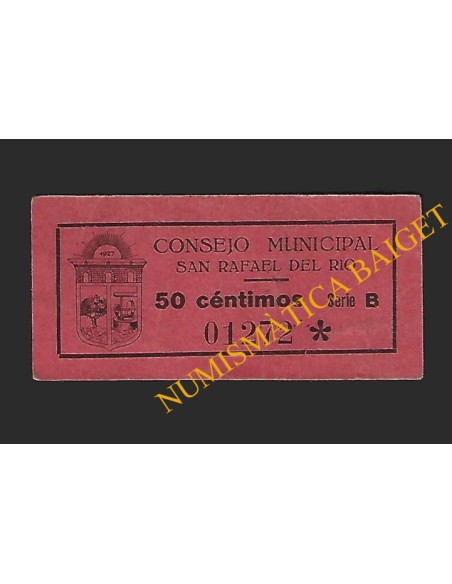 SAN RAFAEL DEL RIO (Castellón) - 50 céntimos