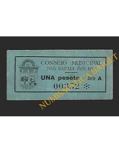 SAN RAFAEL DEL RIO (Castellón) - 1 peseta