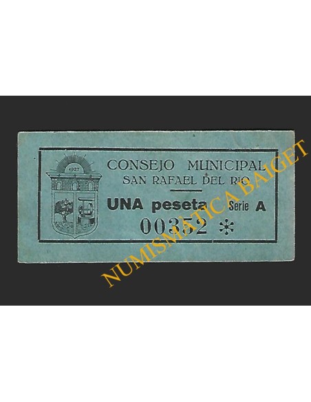SAN RAFAEL DEL RIO (Castellón) - 1 peseta