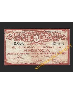 HERENCIA (Ciudad Real) - 25 céntimos