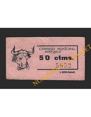 BENICARLO (Castellón) - 50 céntimos