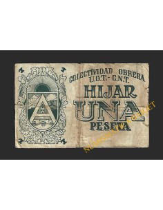 HIJAR (Teruel) - 1 peseta