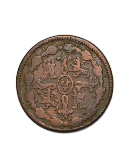 FERNANDO VII - 8 maravedís 1819 Jubia