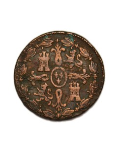 FERNANDO VII - 8 maravedís 1826 Segovia 2