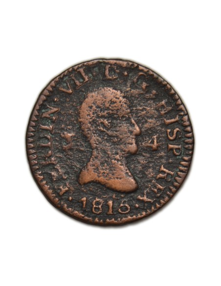 FERNANDO VII - 4 maravedís 1816 Jubia