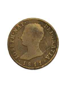 JOSÉ NAPOLEÓN - 4 reales 1811 Madrid FALSA DE EPOCA