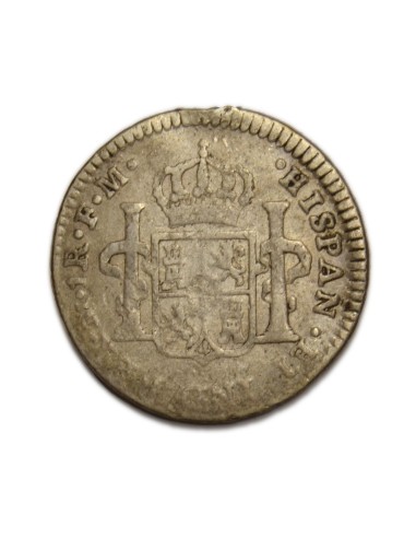 CARLOS IV - 1 REAL 1792 MEXICO