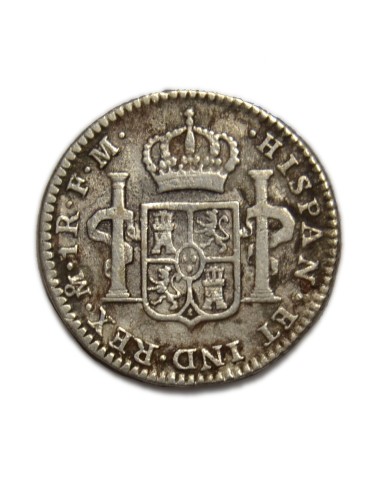 CARLOS IV - 1 REAL 1796 MEXICO