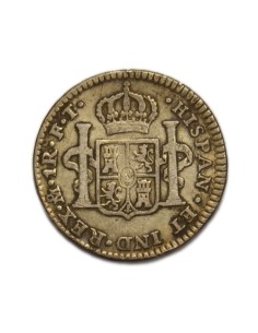 CARLOS IV - 1 REAL 1803 MEXICO 2