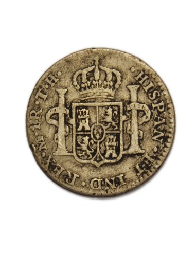 CARLOS IV - 1 REAL 1805 MEXICO