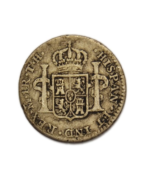 CARLOS IV - 1 REAL 1805 MEXICO
