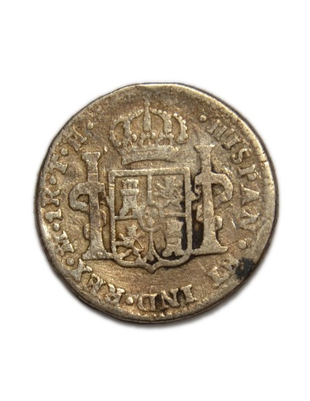 CARLOS IV - 1 REAL 1808 MEXICO
