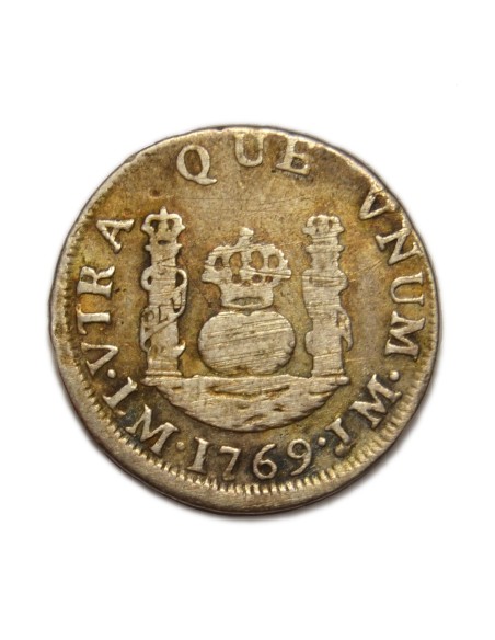 CARLOS III - 1 Real 1769 Lima