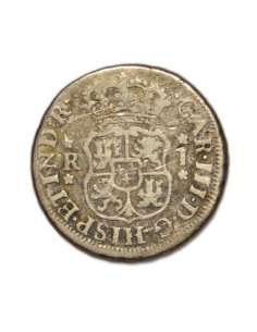 CARLOS III - 1 Real 1769 Lima 2