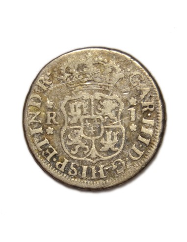 CARLOS III - 1 Real 1769 Lima