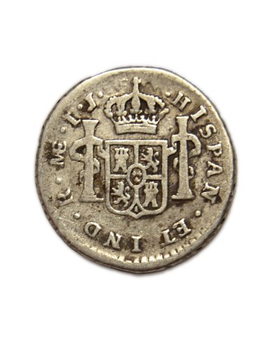 CARLOS IV - 1/2 REAL 1791 LIMA