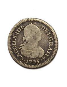 CARLOS IV - 1/2 REAL 1795 POTOSI