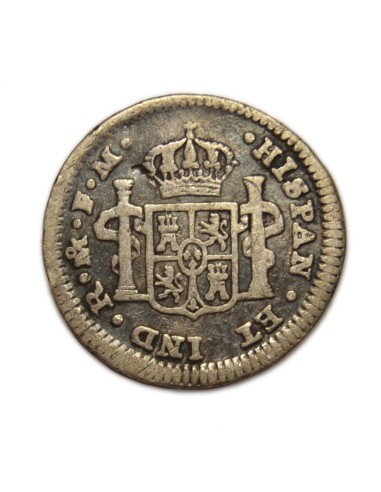 CARLOS IV - 1/2 REAL 1796 MEXICO