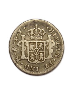 CARLOS IV - 1/2 REAL 1802 MEXICO 2