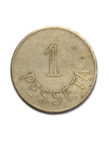 UNIÓ DE COOPERADORS DE CERCS - 1 PESSETA 1937 CERCS (BARCELONA)