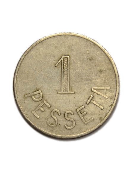 UNIÓ DE COOPERADORS DE CERCS - 1 PESSETA 1937 CERCS (BARCELONA)