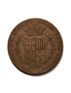 ISABEL II 1846 - MEDALLA DE LA BODA REAL - BARCELONA