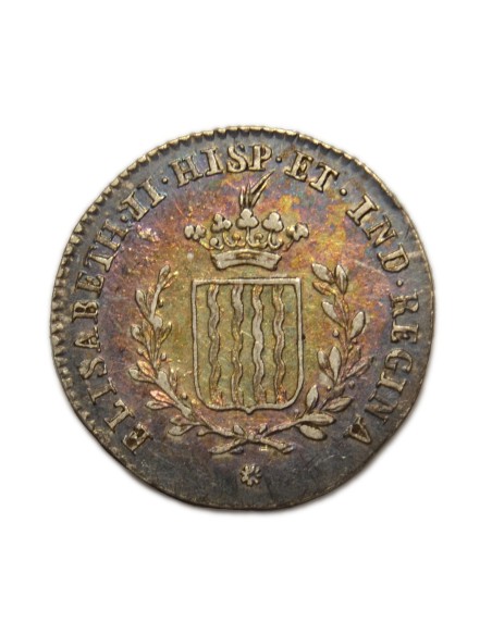 ISABEL II 1843 - MEDALLA PROCLAMACIÓN - MAYORIA DE EDAD - TARRAGONA