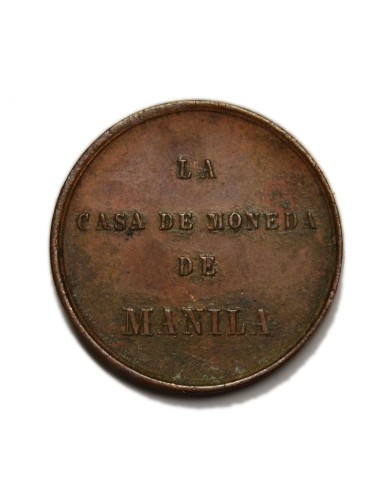 JOLÓ 1876 - MEDALLA DE LA CASA DE MONEDA DE MANILA