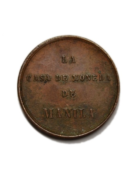 JOLÓ 1876 - MEDALLA DE LA CASA DE MONEDA DE MANILA