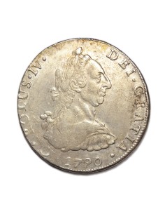CARLOS IV - 8 REALES 1790 POTOSI