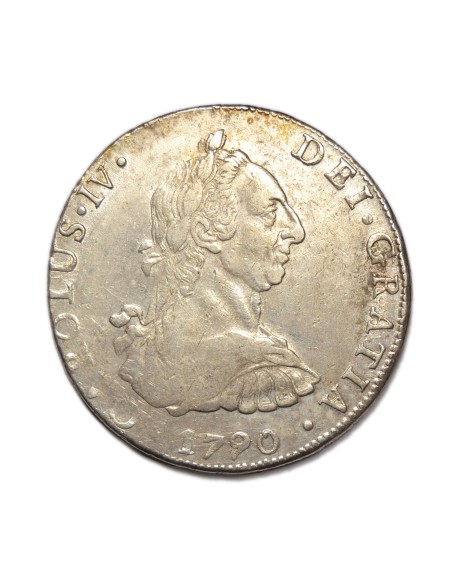 CARLOS IV - 8 REALES 1790 POTOSI